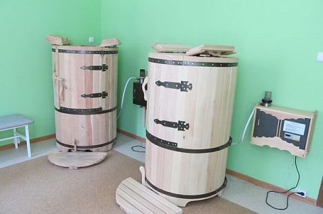 Mini-sauna "Cedar barrel"